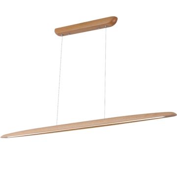 Candeeiro suspenso LED LED/26W/230V 4000K 150 cm faia/madeira maciça