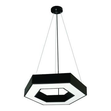 Candeeiro suspenso LED LED/28W/230V 4000K diâmetro 60 cm