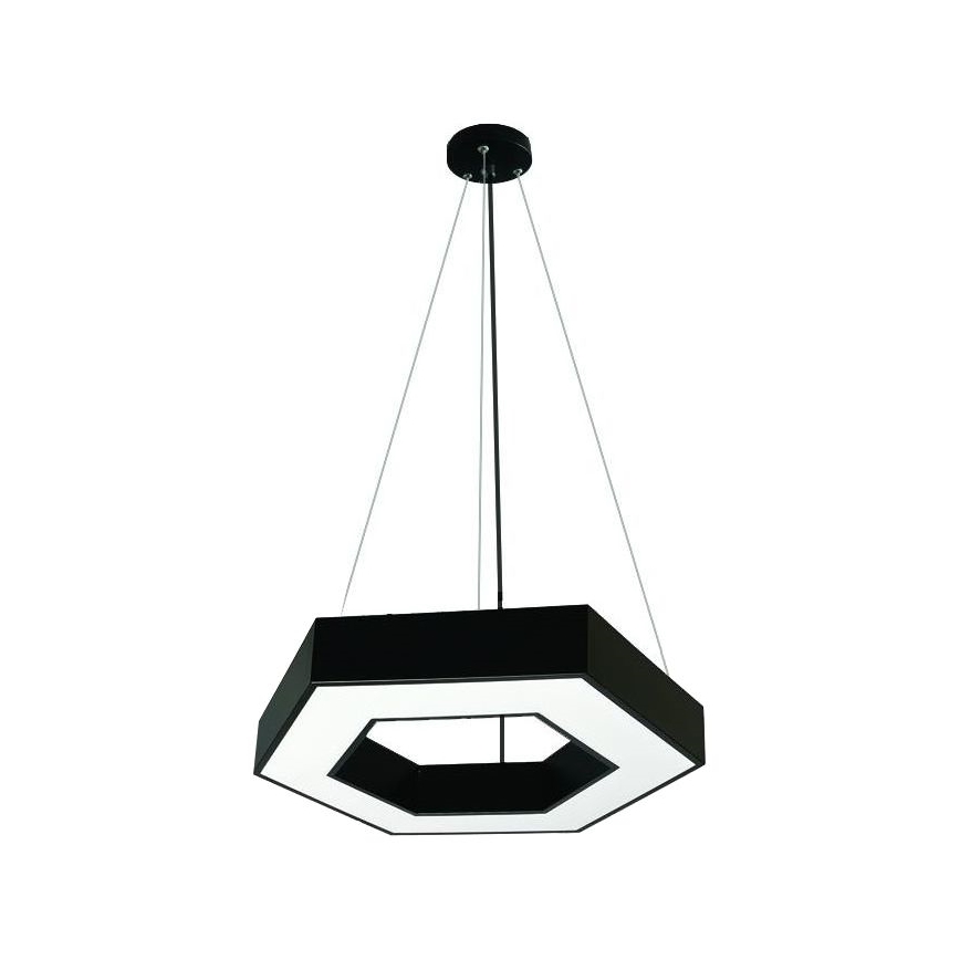 Candeeiro suspenso LED LED/28W/230V 4000K diâmetro 60 cm