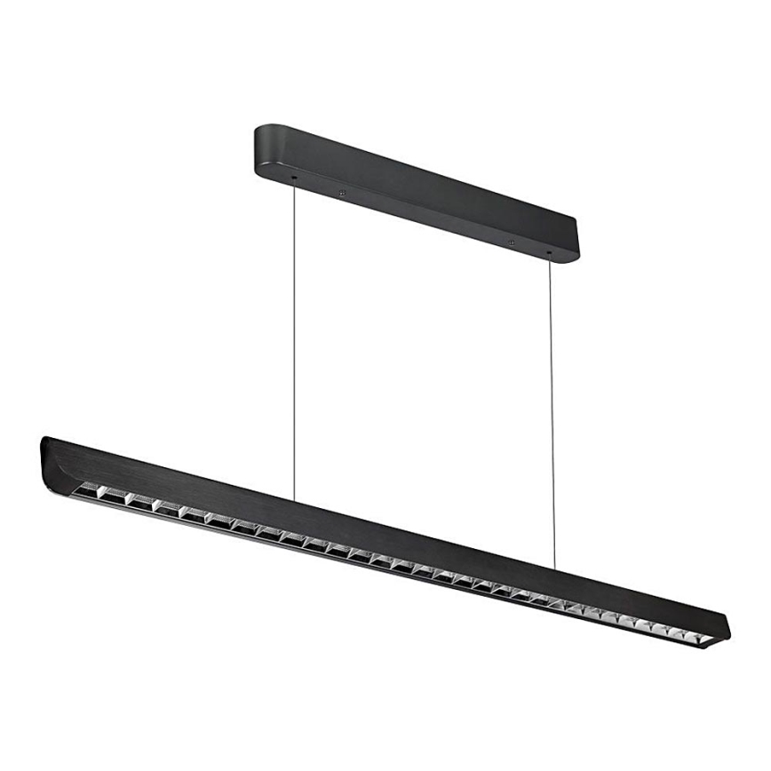 Candeeiro suspenso LED LED/36W/230V 3000/4000/6400K preto