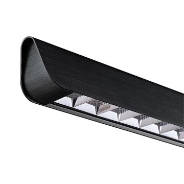 Candeeiro suspenso LED LED/36W/230V 3000/4000/6400K preto