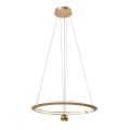 Candeeiro suspenso LED LED/45W/230V 3000K diâmetro 62 cm dourado