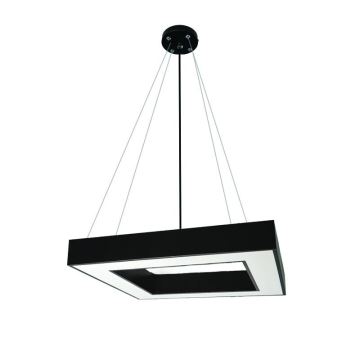 Candeeiro suspenso LED LED/55W/230V 4000K 80x80 cm