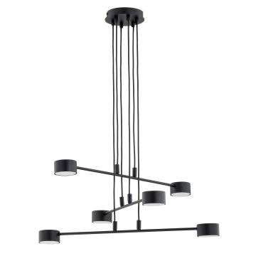 Candeeiro suspenso MODUS 6xGX53/12W/230V preto