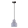 Candeeiro suspenso TERRAZZO 1xE27/60W/230V diâmetro 12 cm cinzento