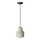 Candeeiro suspenso TERRAZZO 1xE27/60W/230V diâmetro 12 cm creme