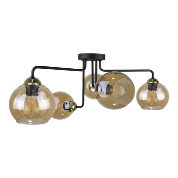 Candelabro integrado MONDE GOLD 5xE27/60W/230V