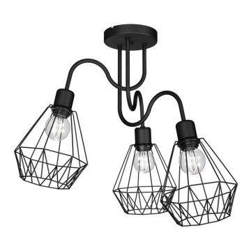 Candelabro montado à superfície BERGEN 3xE27/60W/230V