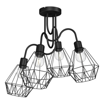 Candelabro montado à superfície BERGEN 4xE27/60W/230V