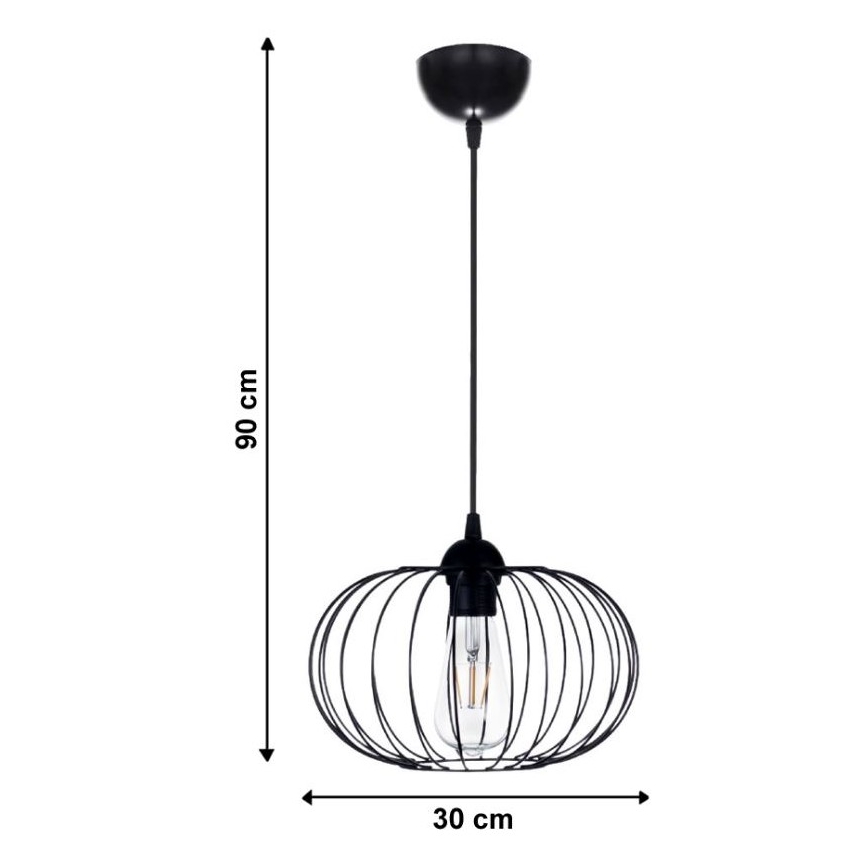 Candelabro num fio BOCCA 1xE27/60W/230V