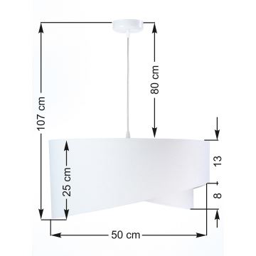 Candelabro num fio GALAXY 1xE27/60W/230V