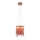 Candelabro num fio LED CASCATA COPPER LED/54W/230V