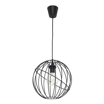 Candelabro num fio ORBITA BLACK 1xE27/60W/230V