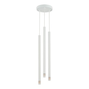 Candelabro num fio STALACTITE LASER 3xG9/3W/230V branco