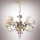 Candelabro numa corrente ROMANCE 5xE14/40W/230V 75 cm