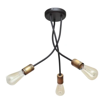 Candelabro pendente HARVARD 3xE27/60W/230V