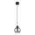 Candelabro suspenso ALINO 1xE27/60W/230V preto