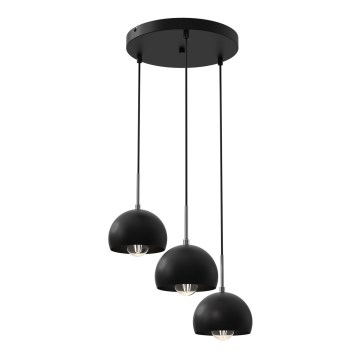 Candelabro suspenso COOL 3xE27/60W/230V preto