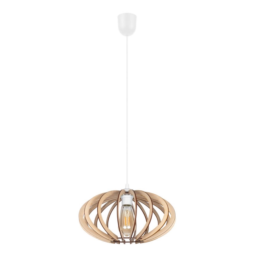 Candelabro suspenso EARTH 1xE27/60W/230V branco/bege