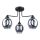 Candelabro suspenso FILLAN 3xE27/60W/230V preto