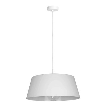 Candelabro suspenso FIONA 1xE27/60W/230V ø 48 cm branco