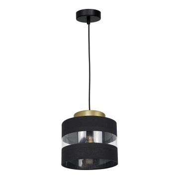 Candelabro suspenso HAVARD 1xE27/60W/230V preto/latão