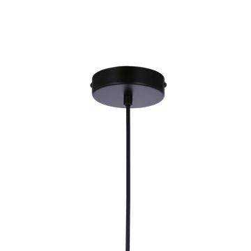 Candelabro suspenso JONERA 1xE27/40W/230V preto