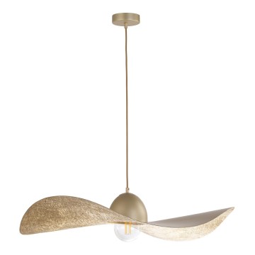 Candelabro suspenso KAPELLO 1xE27/60W/230V diâmetro 76 cm dourado