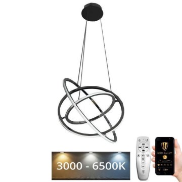 Candelabro suspenso LED com regulação LED/105W/230V 3000-6500K + controlo remoto