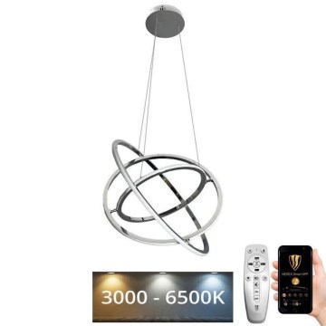 Candelabro suspenso LED com regulação LED/105W/230V 3000-6500K + controlo remoto