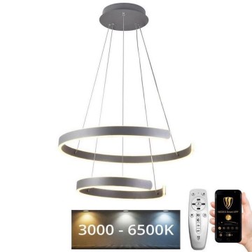 Candelabro suspenso LED com regulação LED/120W/230V 3000-6500K + controlo remoto