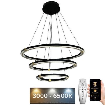 Candelabro suspenso LED com regulação LED/235W/230V 3000-6500K + controlo remoto