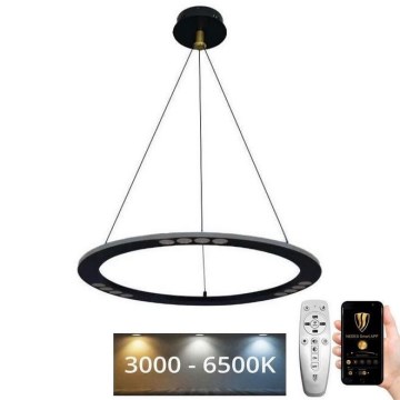 Candelabro suspenso LED com regulação LED/40W/230V 3000-6500K + controlo remoto