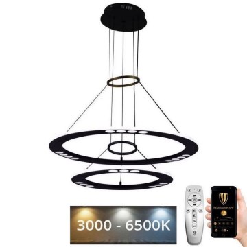 Candelabro suspenso LED com regulação LED/65W/230V 3000-6500K + controlo remoto