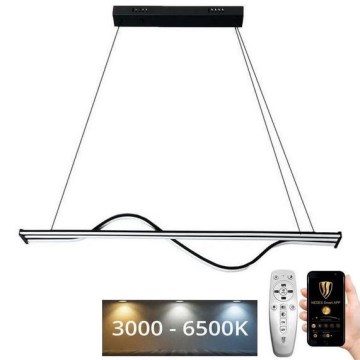 Candelabro suspenso LED com regulação LED/70W/230V 3000-6500K + controlo remoto