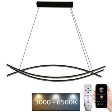 Candelabro suspenso LED com regulação LED/70W/230V 3000-6500K + controlo remoto