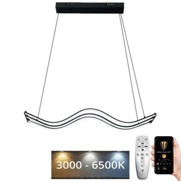 Candelabro suspenso LED com regulação LED/70W/230V 3000-6500K + controlo remoto