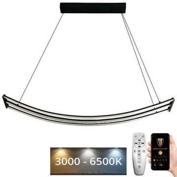 Candelabro suspenso LED com regulação LED/70W/230V 3000-6500K + controlo remoto