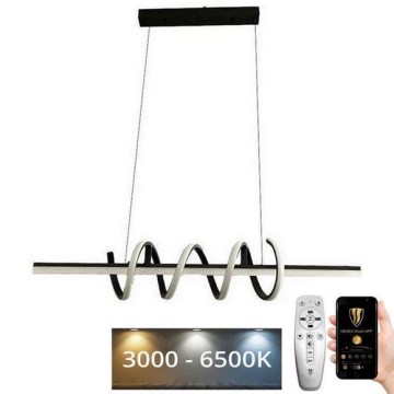 Candelabro suspenso LED com regulação LED/70W/230V 3000-6500K + controlo remoto