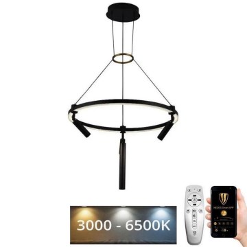 Candelabro suspenso LED com regulação LED/85W/230V 3000-6500K + controlo remoto