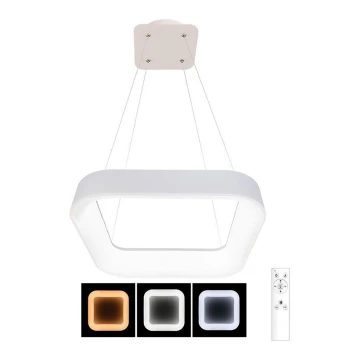 Candelabro suspenso LED com regulação NEST LED/40W/230V 3000-6500K branco + controlo remoto