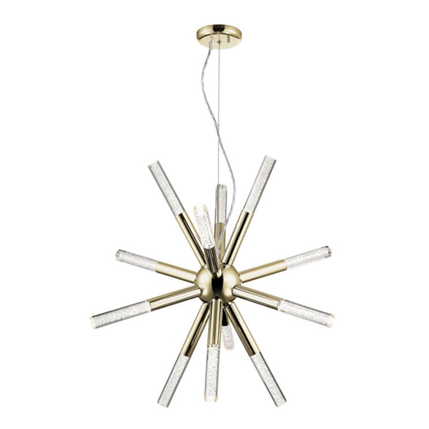 Candelabro suspenso LED EIRENE 12xLED/5W/230V dourado