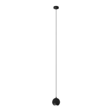 Candelabro suspenso LED MIDWAY 1xGU10/4,8W/230V preto