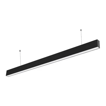 Candelabro suspenso LED SAMSUNG CHIP LED/40W/230V 4000K preto