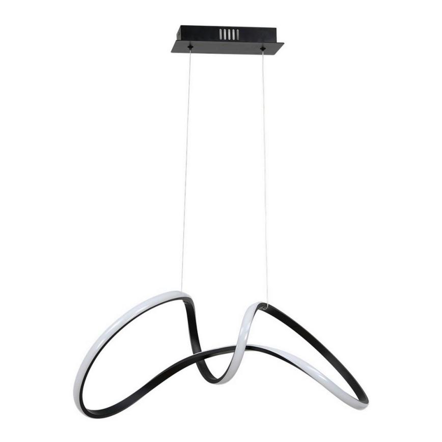 Candelabro suspenso LED TESORO LED/48W/230V preto