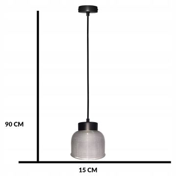 Candelabro suspenso LIVERPOOL 1xE27/40W/230V