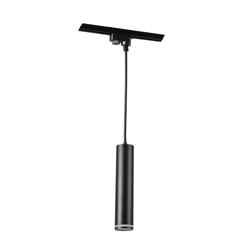 Candelabro suspenso para sistema de carril PARIS 1xGU10/10W/230V preto