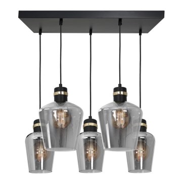 Candelabro suspenso RICHMOND 5xE27/60W/230V