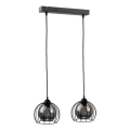 Candelabro suspenso SOLO BLACK 2xE27/60W/230V