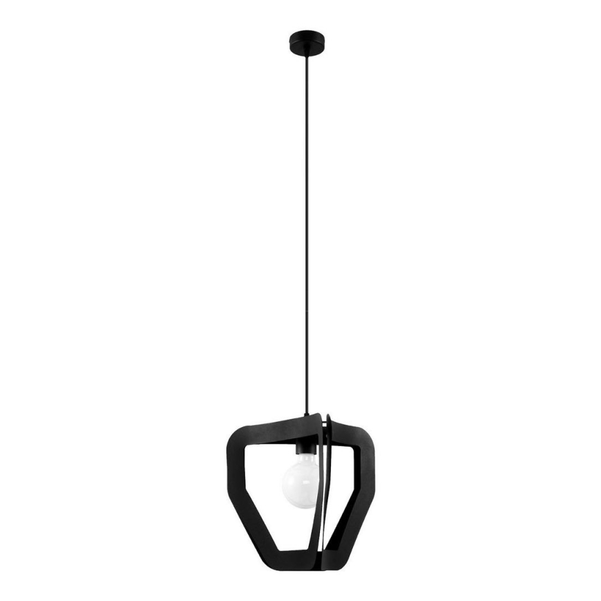 Candelabro suspenso TRES 1xE27/60W/230V preto